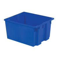 Contenants Stack-N-Nest Polylewton, 13" x 24" x 20", Bleu Par Equipment