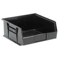 Ultra Stack & Hang Bin, 11" W x 5" H x 10-7/8" D, Black Par Equipment