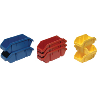 Boîtes &agrave; ramassage rapide "Quick Pick", 5" x 6,625" x 9,5", Rouge Par Equipment