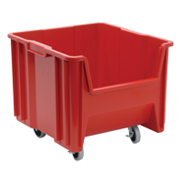 Mobile Giant Stack Container, 12-1/2" H x 16-1/2" W x 17-1/2" D, 250 lbs. Capacity, Red CD940 | Par Equipment
