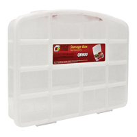 Clear Compartment Storage Box, 13" W x 10-1/4" D x 2-3/8" H, 10 Compartments CE884 | Par Equipment