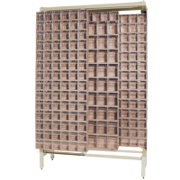 Free-Standing Tip-Out Bins Slider System, 48" W x 18" D x 77" H, 303 Drawers Par Equipment