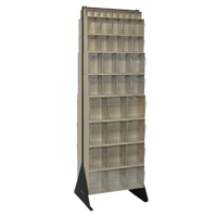 Tip-Out Bins Stand, 23-5/8" W x 16" D x 75" H, 72 Drawers CE967 | Par Equipment
