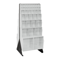 Tip-Out Bins Stand, 23-5/8" W x 16" D x 52" H, 76 Drawers CE969 | Par Equipment