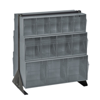 Support pour bacs basculants, 23-5/8" la x 16" p x 28" h, 24 tiroirs Par Equipment