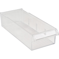 Replacement Drawer for KPC-700 Parts Cabinets, Plastic, 4-11/16" W x 8-5/8" D x 2-1/5" H, Clear Par Equipment