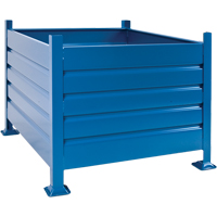 Bulk Stacking Containers, 30" H x 40.5" W x 48.5" D, 4500 lbs. Capacity CF459 | Par Equipment