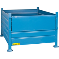 Bulk Stacking Containers, 30" H x 34.5" W x 40.5" D, 4500 lbs. Capacity CF458 | Par Equipment