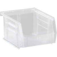Clear-View Ultra Stack & Hang Bin, 4-1/8" W x 3" H x 5-3/8" D, Clear Par Equipment