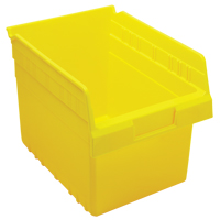 Bacs pour &eacute;tag&egrave;re Store-Max, 8-3/8" la x 8" H x 11-5/8" p, Jaune, Capacit&eacute; 44 lb Par Equipment