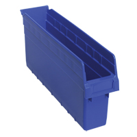Bacs pour &eacute;tag&egrave;re Store-Max, 4-3/8" la x 8" H x 17-7/8" p, Bleu, Capacit&eacute; 56 lb Par Equipment