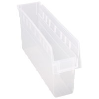 Bacs pour &eacute;tag&egrave;re Store-Max, 4-3/8" la x 8" H x 17-7/8" p, Transparent, Capacit&eacute; 56 lb Par Equipment