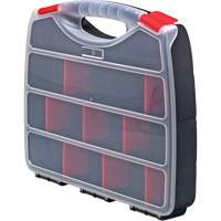 Plastic Compartment Box, 10" W x 12.5" D x 2-1/4" H, 22 Compartments CG057 | Par Equipment