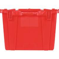 FP243C FliPak Nestable Tote, 26.9" x 16.9" x 12.1", Red Par Equipment