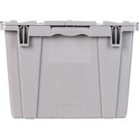 FP243C FliPak Nestable Tote, 26.9" x 16.9" x 12.1", Grey Par Equipment