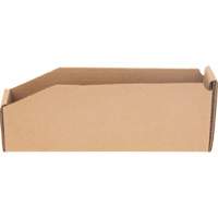 Boîtes profondes en carton ondul&eacute;, 1-15/16" la x 11-1/4" p x 4-1/2" h, Beige Par Equipment