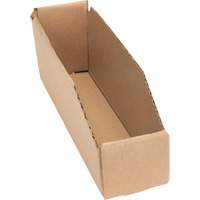 Deep Corrugated Parts Bins, 2-7/8" W x 11-1/4" D x 4-1/2" H, Beige Par Equipment