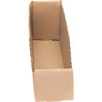 Deep Corrugated Parts Bins, 2-7/8" W x 11-1/4" D x 4-1/2" H, Beige Par Equipment