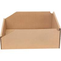 Deep Corrugated Parts Bins, 9-3/4" W x 11-1/4" D x 4-1/2" H, Beige Par Equipment