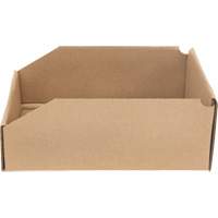 Deep Corrugated Parts Bins, 8-3/4" W x 11-1/4" D x 4-1/2" H, Beige Par Equipment