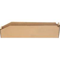 Deep Corrugated Parts Bins, 2-7/8" W x 17-1/4" D x 4-1/2" H, Beige Par Equipment