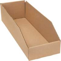 Deep Corrugated Parts Bins, 5-3/4" W x 17-1/4" D x 4-1/2" H, Beige Par Equipment