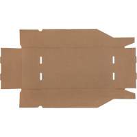 Deep Corrugated Parts Bins, 9-3/4" W x 17-1/4" D x 4-1/2" H, Beige Par Equipment