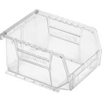 Crystal Clear Ultra Bins, 4-1/8" W x 3" H x 5-3/8" D, Clear Par Equipment