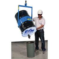 Manual Tilt Drum Lifter Kit, 55 US gal. (45 Imperial Gal.) Drum Size, 800 lbs./363 kg. Cap. Par Equipment