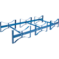 Porte-barils empilables, 3 barils, Capacit&eacute; de 2400 lb, 71-1/2" la x 30" p x 12-1/2" h Par Equipment