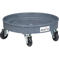 Leak Containment Drum Dolly, 24.25" dia. X 8.625" H, 1.5 US Gal. Spill Cap. Par Equipment