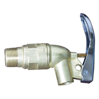 Zinc Drum Faucet - No Flame Arrestor , Zinc Alloy, 3/4" NPT Inlet DC627 | Par Equipment