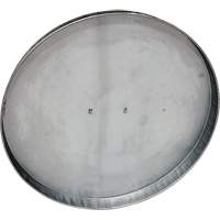 Galvanized Steel Open Head Drum Cover Par Equipment