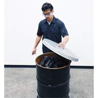 Galvanized Steel Open Head Drum Cover Par Equipment