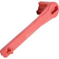 Single Ended Specialty Bung Nut Wrench, 1-1/4" Opening, 8" Handle, Non-Sparking Nylon DC791 | Par Equipment