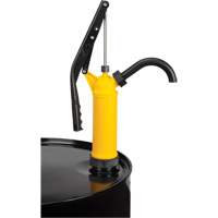 Lever-Type Drum Pump, Polypropylene, 14 oz./Stroke, Fits 5-55 Gal. Par Equipment