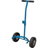 Chariot &agrave; cylindres, Roues Anticrevaison, Base de 15-1/2" W x 14-1/4" L, 600 lb Par Equipment