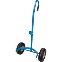 Chariot &agrave; cylindres, Roues Anticrevaison, Base de 15-1/2" W x 14-1/4" L, 600 lb Par Equipment