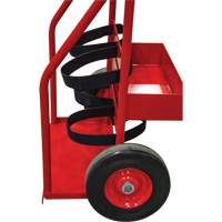 Chariot de prevention d'incendie pour travaux &agrave; chaud, Roues Semi-pneumatique, Base de 17,75" la x 8,9" lo, 100 lb Par Equipment