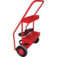 Chariot de prevention d'incendie pour travaux &agrave; chaud, Roues Semi-pneumatique, Base de 17,75" la x 8,9" lo, 100 lb Par Equipment