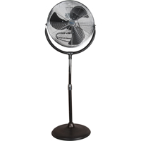 High-Velocity Pedestal Fan, Commercial, 3 Speed, 20" Diameter EA289 | Par Equipment