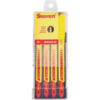 Unified Shank&reg; Jig Saw Blades, Bi-Metal, 4" L, 10-14 TPI Par Equipment