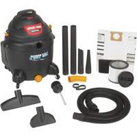 Built-In Pump Shop Vacuum, Wet-Dry, 6 HP, 18 US Gal. (68.1 Litres) Par Equipment