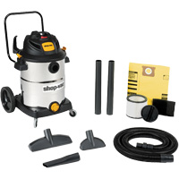 Stainless Steel Wet/Dry Shop Vacuum, 120 V, 16 gal. Capacity Par Equipment