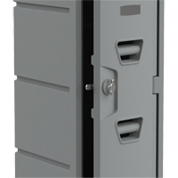 Locker, 12" x 15" x 36", Grey, Assembled FC693 | Par Equipment