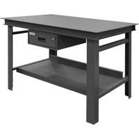 Extra Heavy-Duty Workbench, 60" W x 36" D x 34" H, 14000 lbs. Capacity Par Equipment