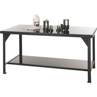 Shop Tables, Steel Surface, 48" W x 30" D x 34" H FG841 | Par Equipment