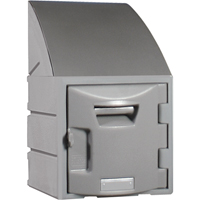 Locker, 12" x 15" x 25", Grey, Assembled Par Equipment