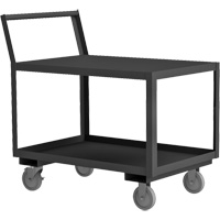 Low Deck Service Truck, 2 Tiers, 18-1/4" W x 33" D x 37-1/2" H, 1200 lbs. Cap. Par Equipment