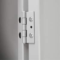 Clean Line Lockerette, 6 -tier, Bank of 4, 48" x 18" x 76", Steel, Grey, Rivet (Assembled) Par Equipment